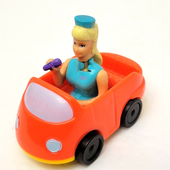 Vintage 3 McDs Barbie Camp Barbie, Loving Bride, Tour Guide Figurines 1990's - Picture 5 of 12